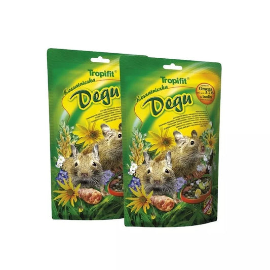 Pašaras degučiams Tropifit Degu, 2x400 g