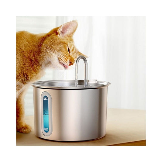 Vandens fontanas iš nerūdijančio plieno