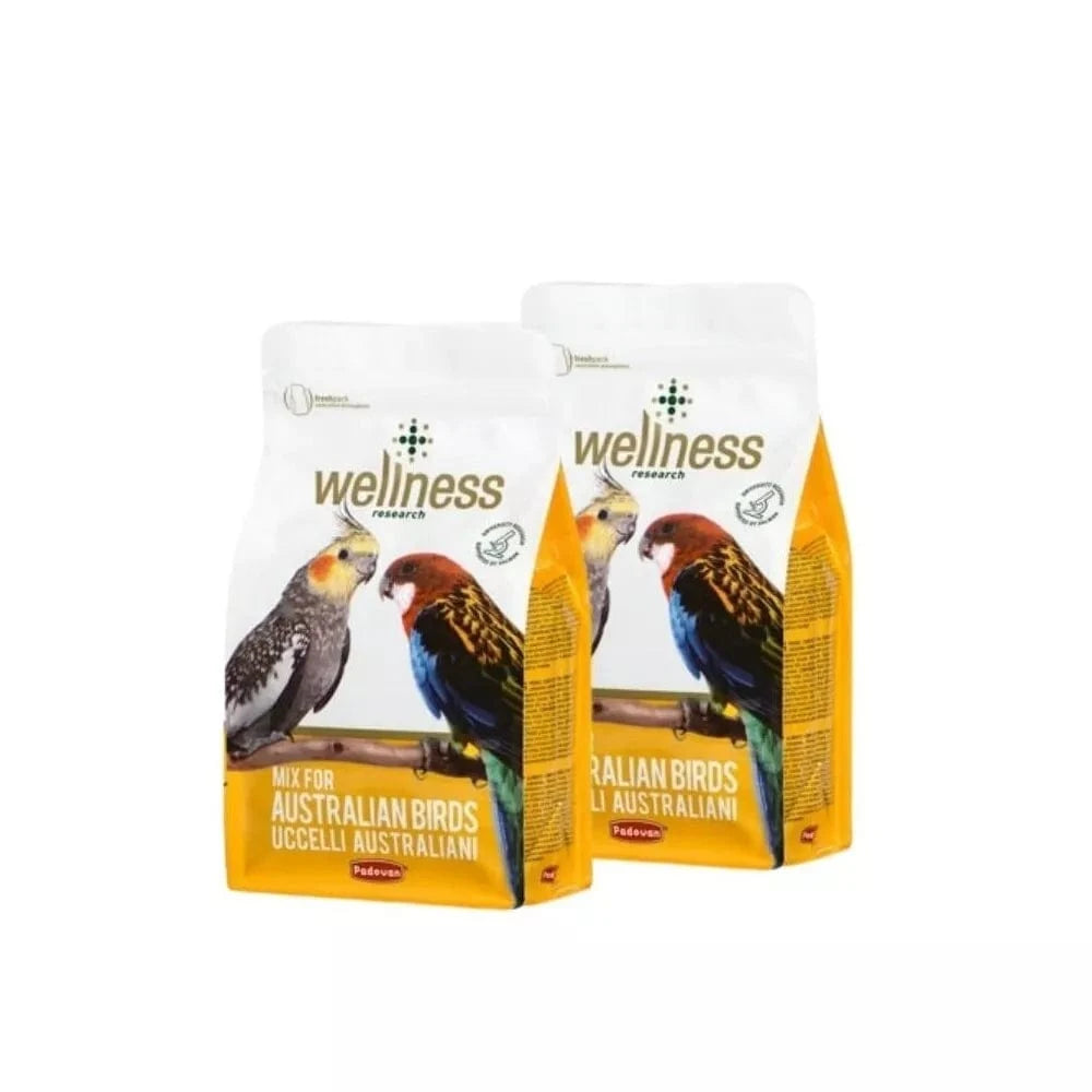 Lesalas vidutinėms papūgoms Wellness Uccelli Australiani 2x850 g