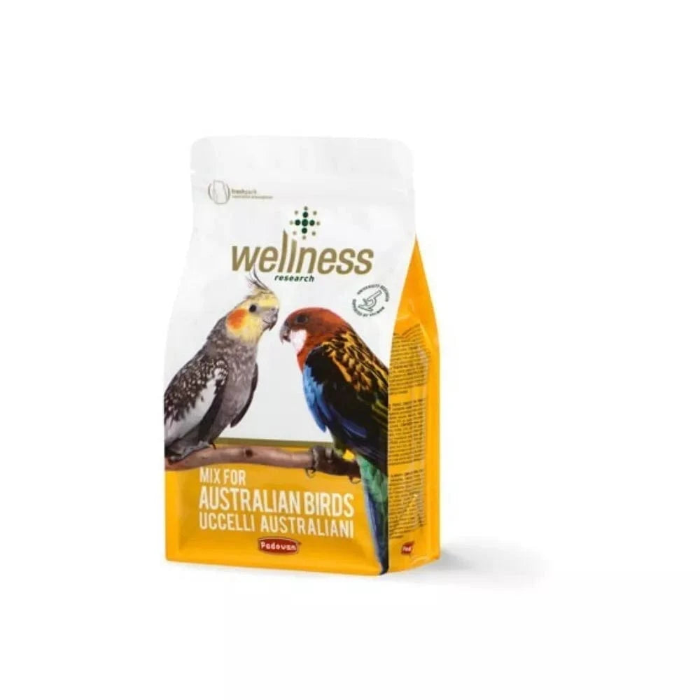 Wellness Uccelli Australiani maistas vidutinėms papūgoms 850 g