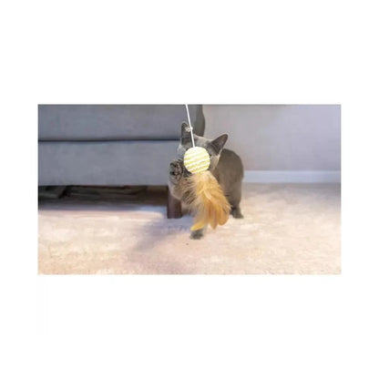 Žaislas katėms meškerė, 40 cm