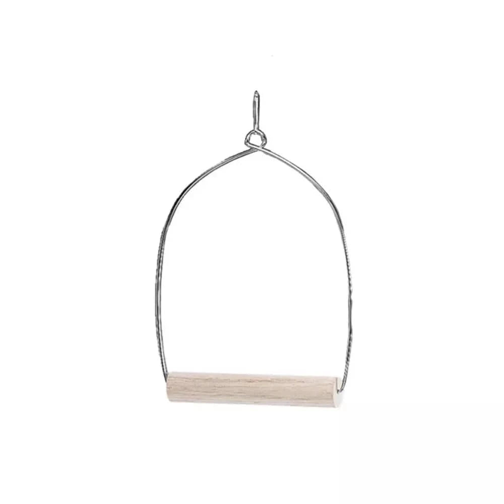 Žaislas paukščiams sūpynės L, 15x26 cm