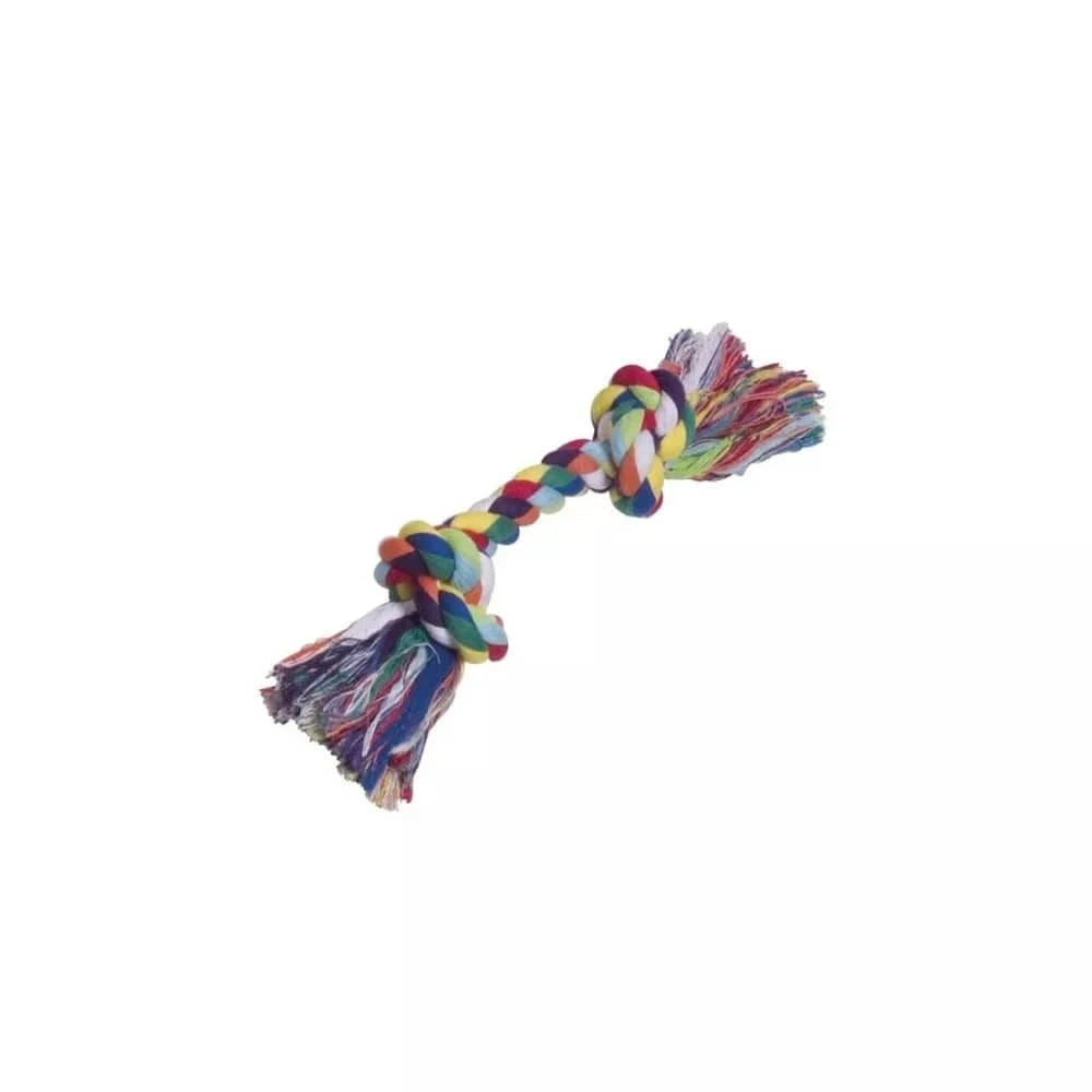 Žaislas šunims virvė 90 g, 2 mazgai