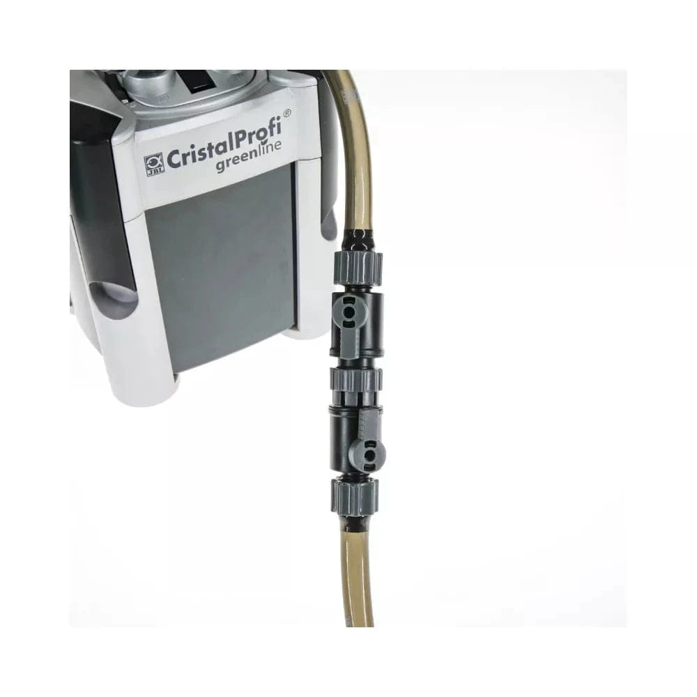 Žarnų sujungimo detalė su sklendėmis 12/16